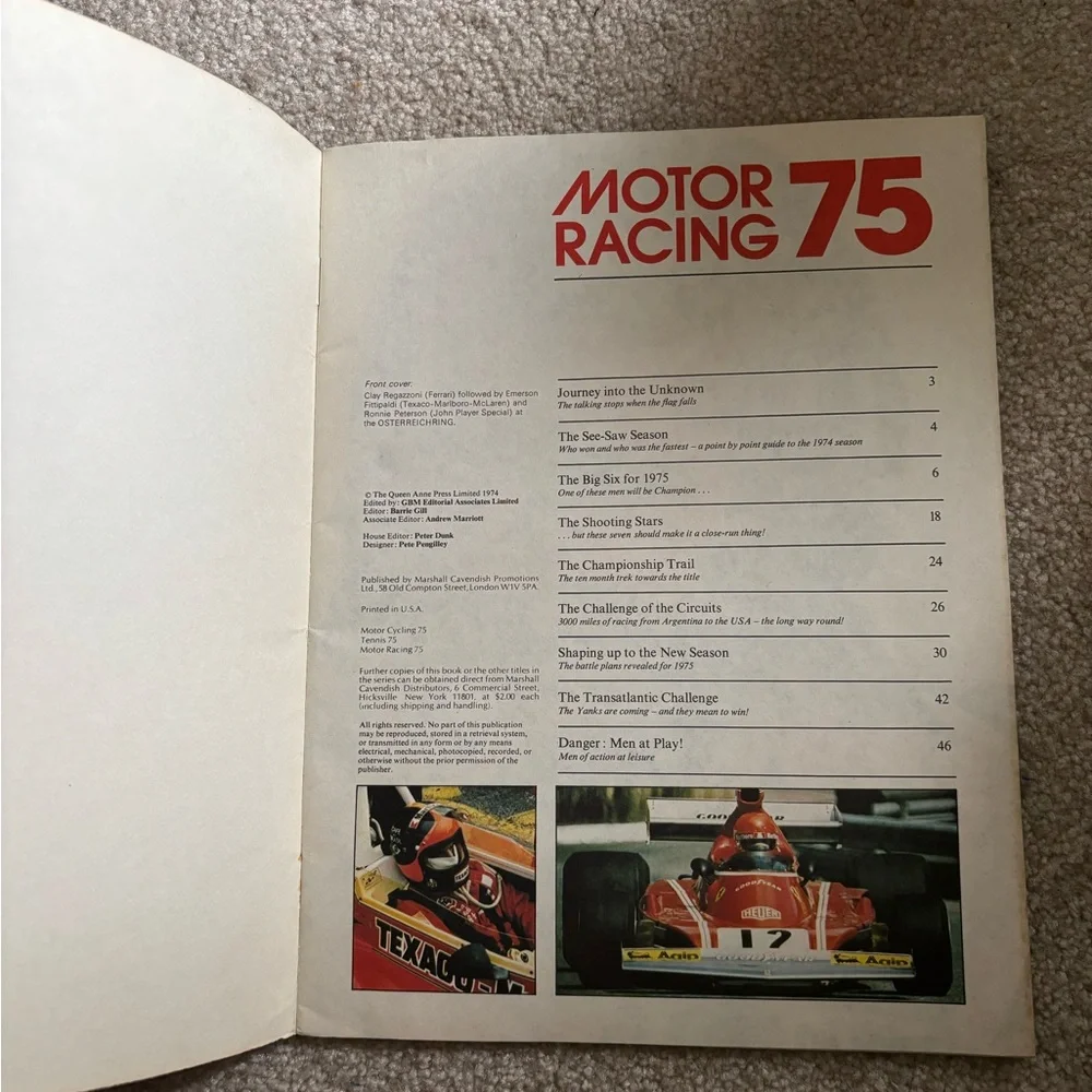 Motor Racing 75 Magazine - Picture 3 of 4